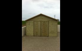 garage en bois de qualité