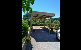 carport toit plat luxe