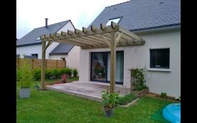 pergola bois bretagne