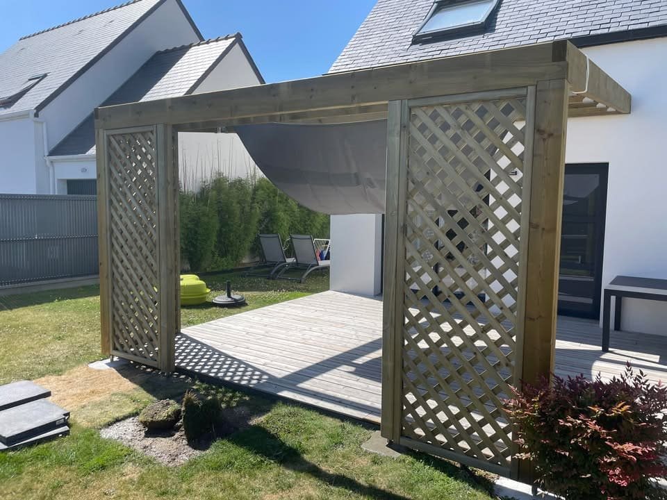 pergola bois sur mesure